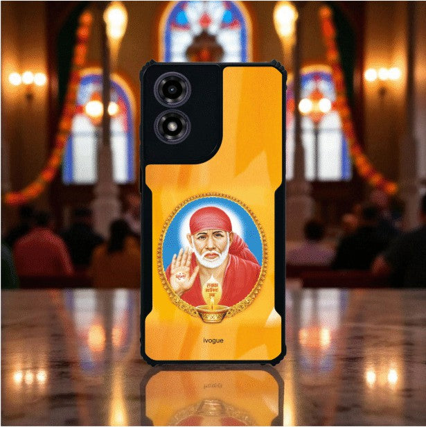 ivogue Sai Darshan Mobile Cover For Motorola G04
