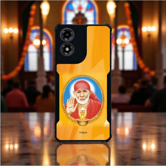 ivogue Sai Darshan Mobile Cover For Motorola G04S