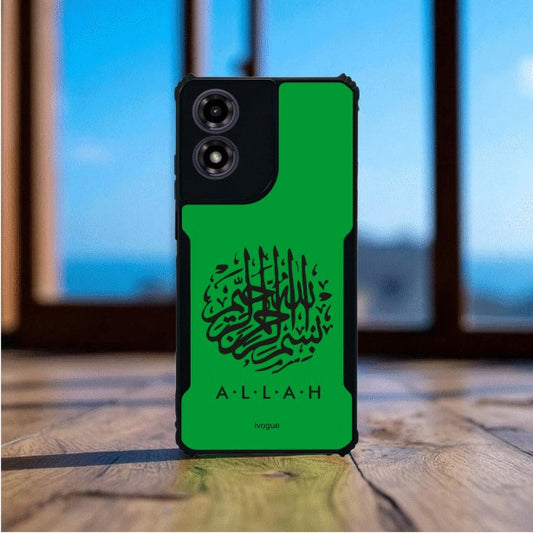 ivogue Faith in Green Mobile Cover For Motorola G04