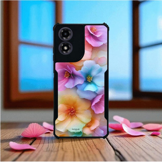 ivogue Bloom Bliss Mobile Cover For Motorola G04S