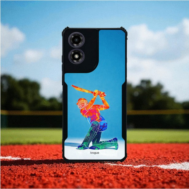 ivogue Cricket Blaze Mobile Cover For Motorola G04S