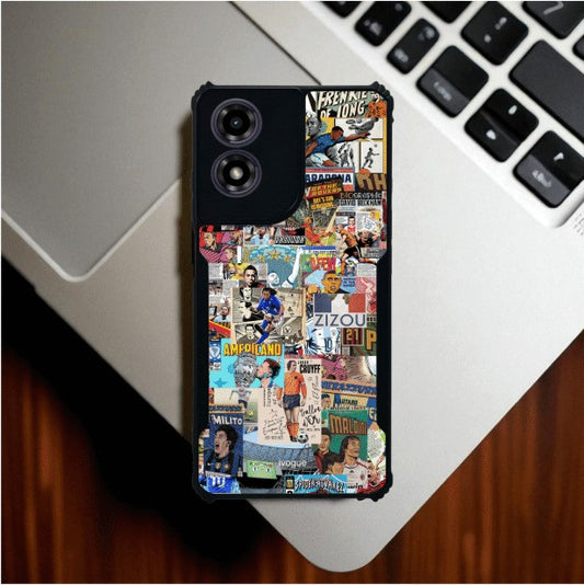 ivogue Golden Era Football Mobile Cover For Motorola G04S