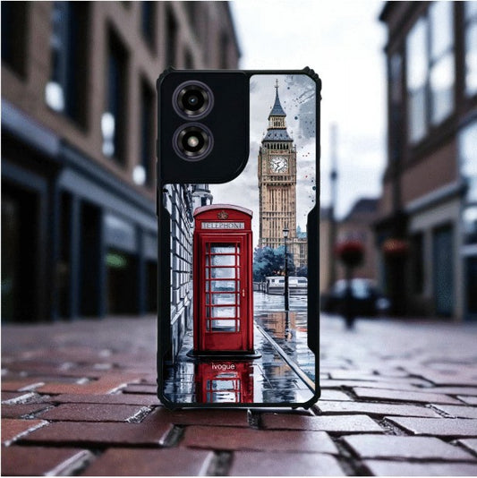 ivogue London Calling Mobile Cover For Motorola G04S