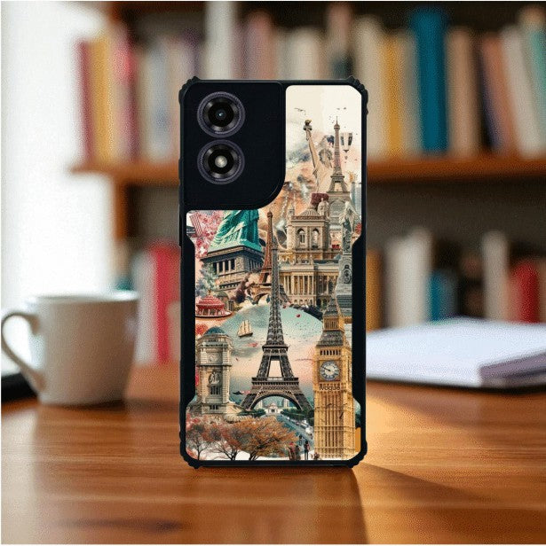 ivogue Travel Dreams Mobile Cover For Motorola G04S