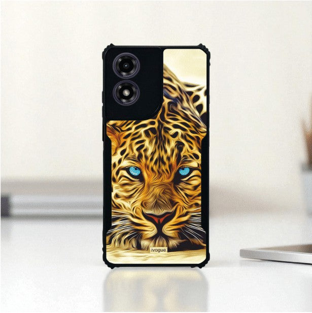 ivogue Jaguar Mobile Cover For Motorola G04S