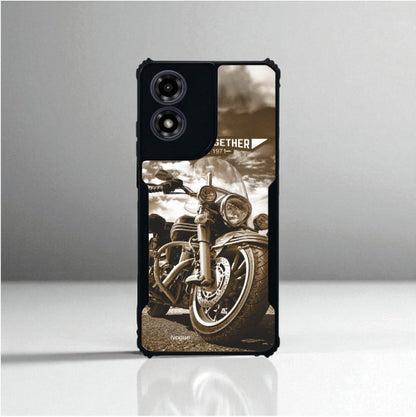 ivogue Ride Together Mobile Cover For Motorola G04S