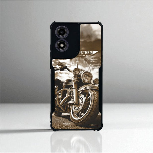 ivogue Ride Together Mobile Cover For Motorola G04S