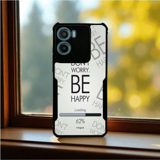 ivogue Be Happy Mobile Cover For Motorola G05