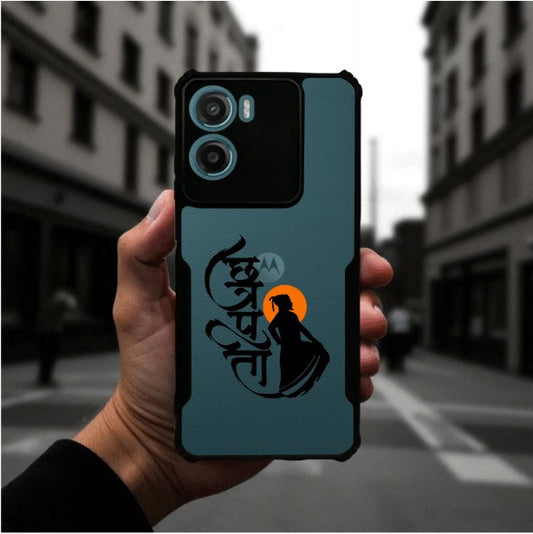 ivogue Shivaji Maharaj Mobile Cover For Motorola G05