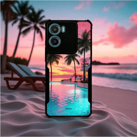 ivogue Sunset Serenity Mobile Cover For Motorola G05
