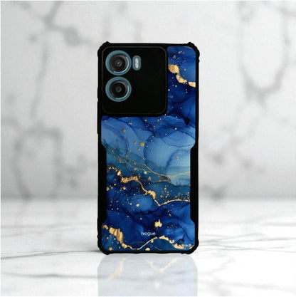 ivogue Blue Opulence Mobile Cover For Motorola G05