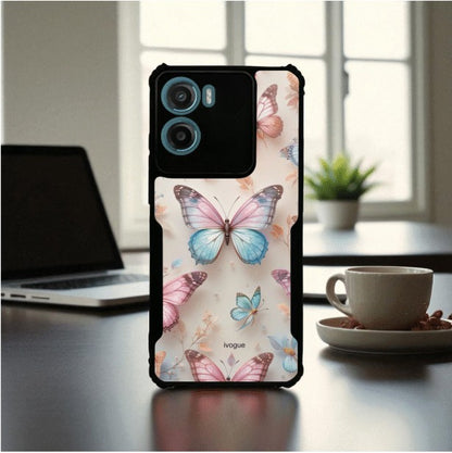 ivogue Butterfly Bloom Mobile Cover For Motorola G05