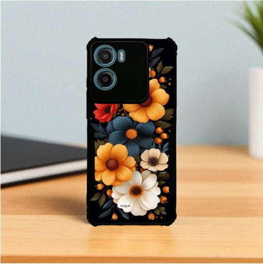 ivogue Retro Petals Mobile Cover For Motorola G05