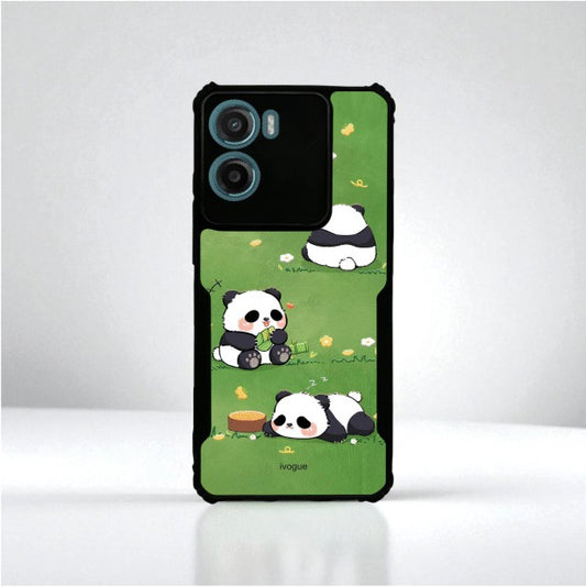 ivogue Panda Playground Mobile Cover For Motorola G05