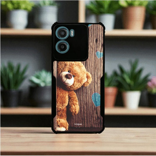ivogue Teddy Love Mobile Cover For Motorola G05