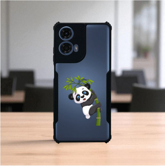 ivogue Panda and Tree Mobile Cover For Motorola G24 Power