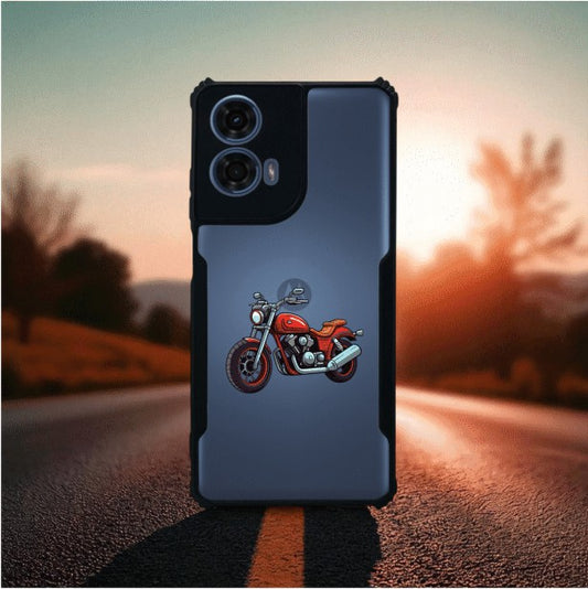 ivogue Bike Mobile Cover For Motorola G24 Power