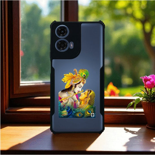 ivogue Radha Krishna Mobile Cover For Motorola G24 Power