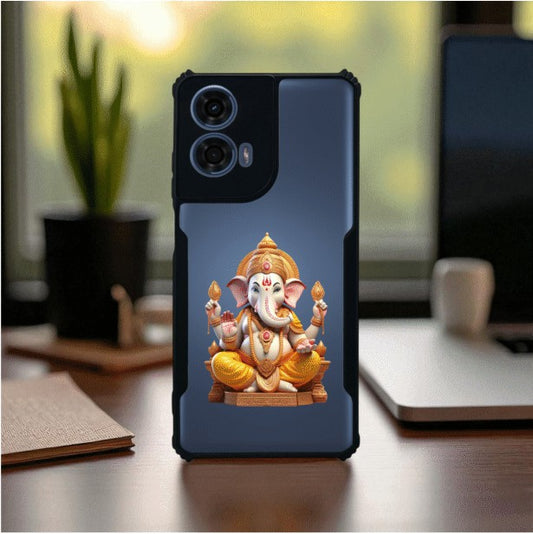 ivogue Ganesha Mobile Cover For Motorola G24 Power