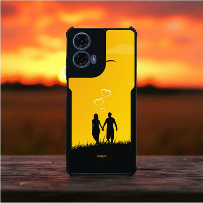 ivogue Sunset Romance Mobile Cover For Motorola G24 Power