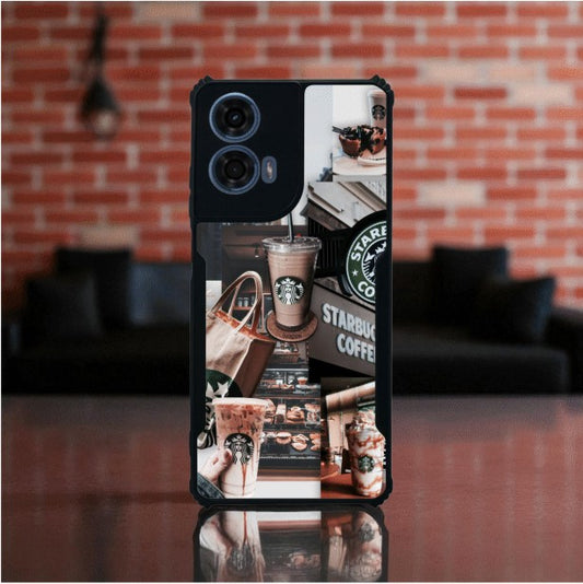 ivogue Starbucks Coffee Mobile Cover For Motorola G24 Power