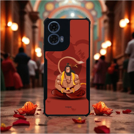 ivogue Veer Hanuman Mobile Cover For Motorola G24 Power