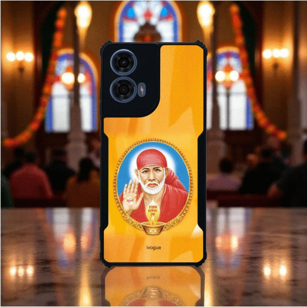 ivogue Sai Darshan Mobile Cover For Motorola G24 Power