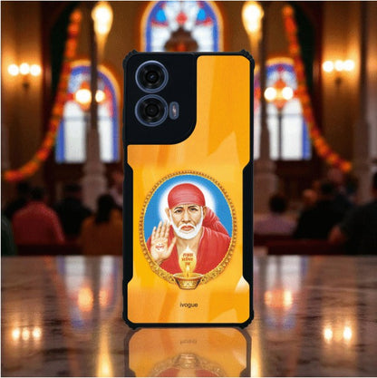 ivogue Sai Darshan Mobile Cover For Motorola G24 Power