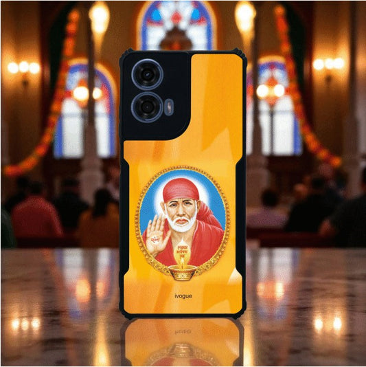 ivogue Sai Darshan Mobile Cover For Motorola G24 Power