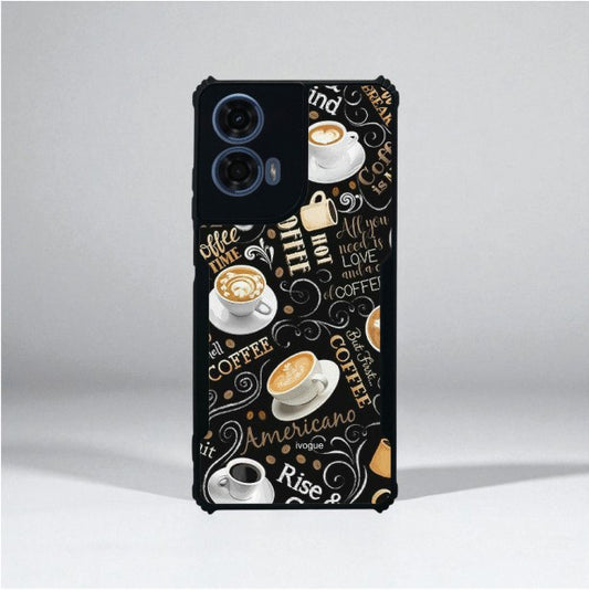 ivogue Coffee O’Clock Mobile Cover For Motorola G24 Power