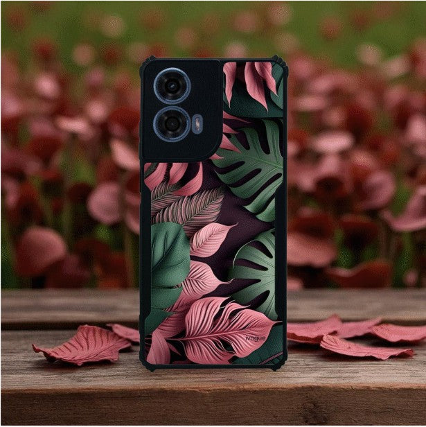 ivogue Dusky Palm Mobile Cover For Motorola G24 Power