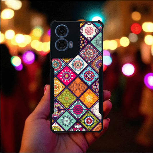 ivogue Festival Fusion Mobile Cover For Motorola G24 Power