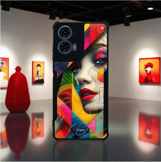 ivogue Modern Art Mobile Cover For Motorola G24 Power