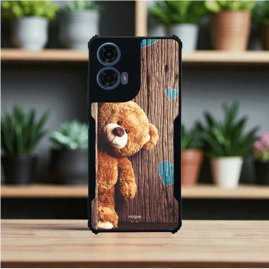 ivogue Teddy Love Mobile Cover For Motorola G24 Power