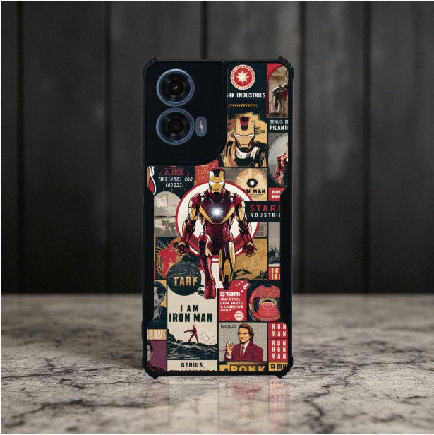 ivogue Iron Man Mobile Cover For Motorola G24 Power