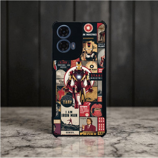 ivogue Iron Man Mobile Cover For Motorola G24 Power
