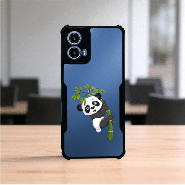 ivogue Panda and Tree Mobile Cover For Motorola G45