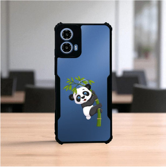 ivogue Panda and Tree Mobile Cover For Motorola G45