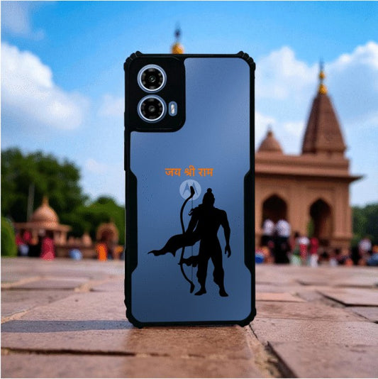 ivogue Jai Shree Ram Mobile Cover For Motorola G34