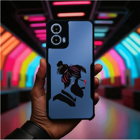 ivogue Men's Style Mobile Cover For Motorola G45