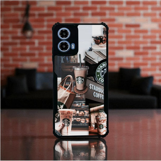 ivogue Starbucks Coffee Mobile Cover For Motorola G45