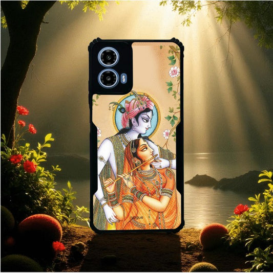 ivogue Radha Madhav Mobile Cover For Motorola G34