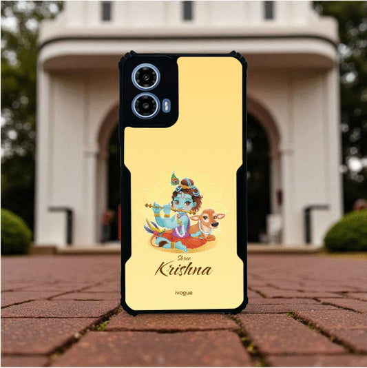 ivogue Bal Krishna Charm Case For Motorola G34