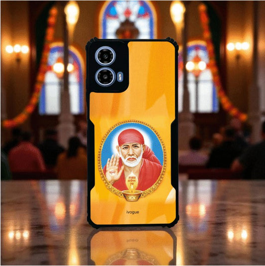ivogue Sai Darshan Mobile Cover For Motorola G45
