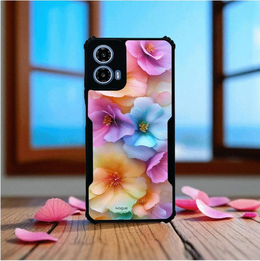 ivogue Bloom Bliss Mobile Cover For Motorola G45