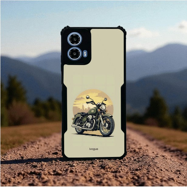 ivogue Olive Road King Mobile Cover For Motorola G45