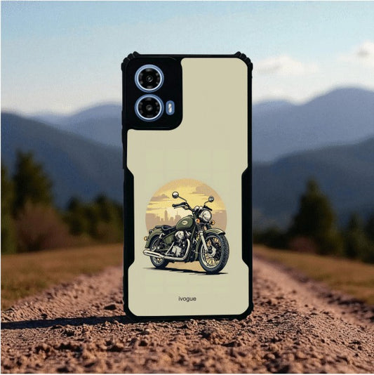 ivogue Olive Road King Mobile Cover For Motorola G45