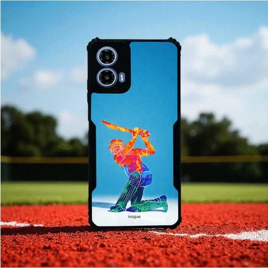 ivogue Cricket Blaze Mobile Cover For Motorola G45