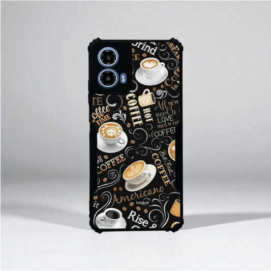 ivogue Coffee O’Clock Mobile Cover For Motorola G45