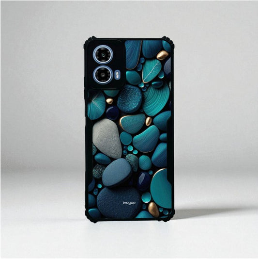 ivogue Ocean Pebbles Mobile Cover For Motorola G45